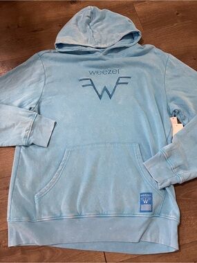 Weezer Graphic Hoodie Size Medium (32-34) New
